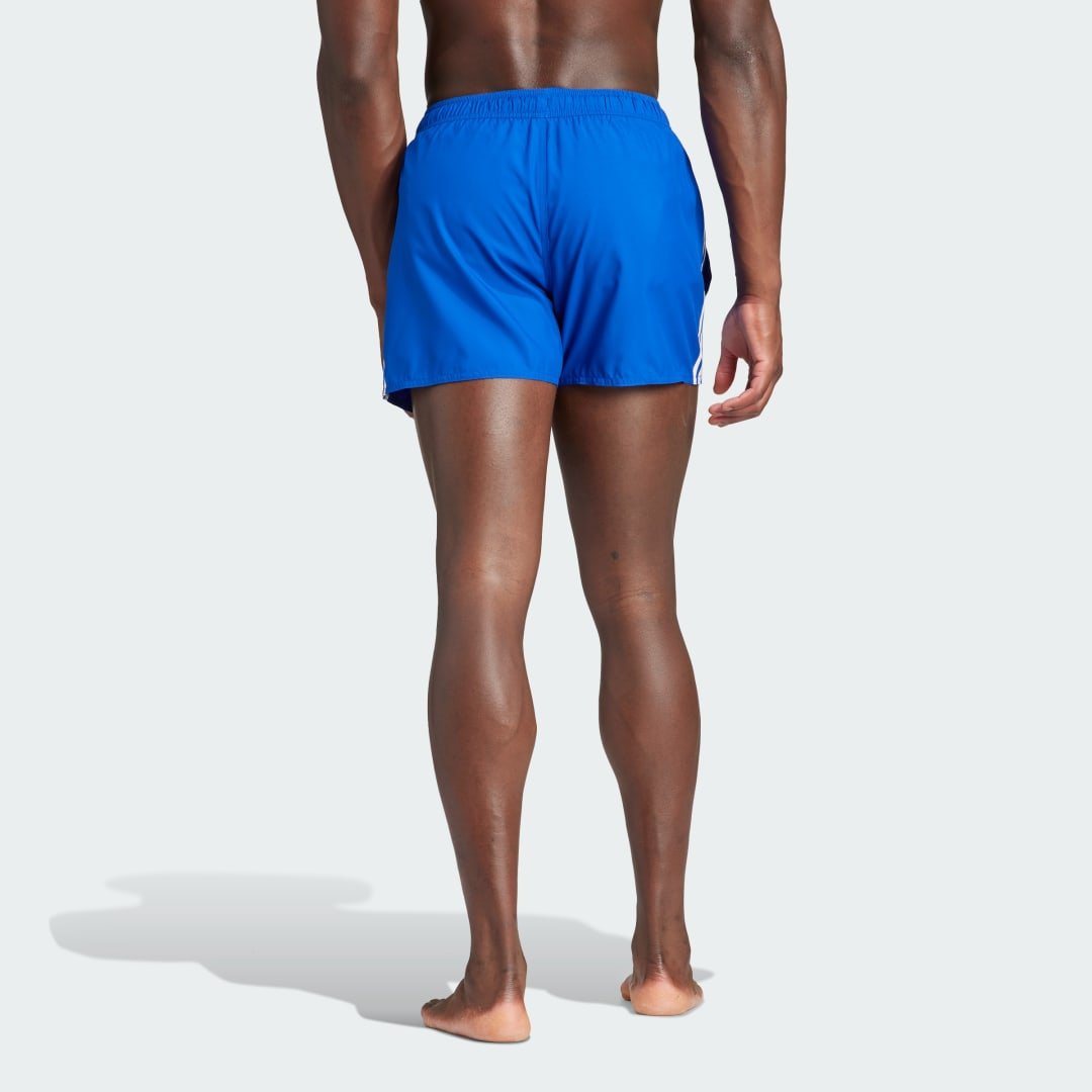 adidas Colorblock 3-Stripes Swim Boxers - Blue