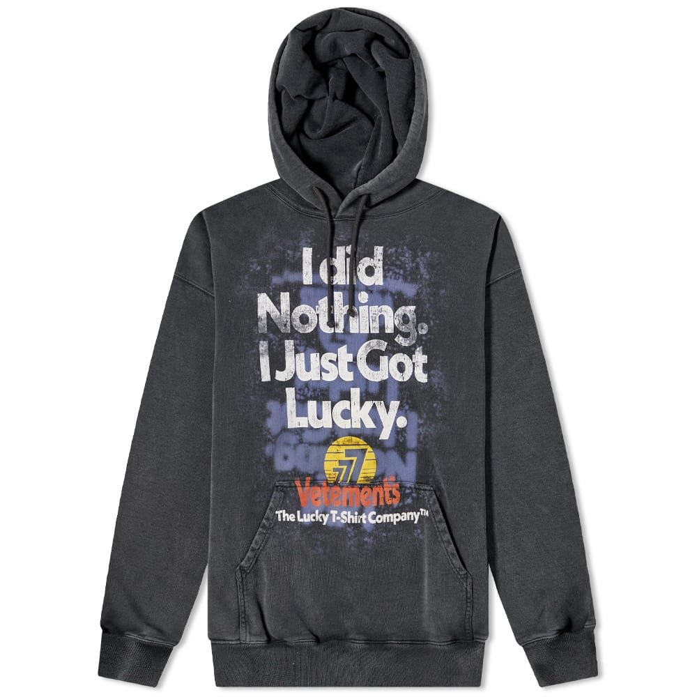 Sweatshirt VETEMENTS I Got Lucky Hoody UA53HD445B | FLEXDOG