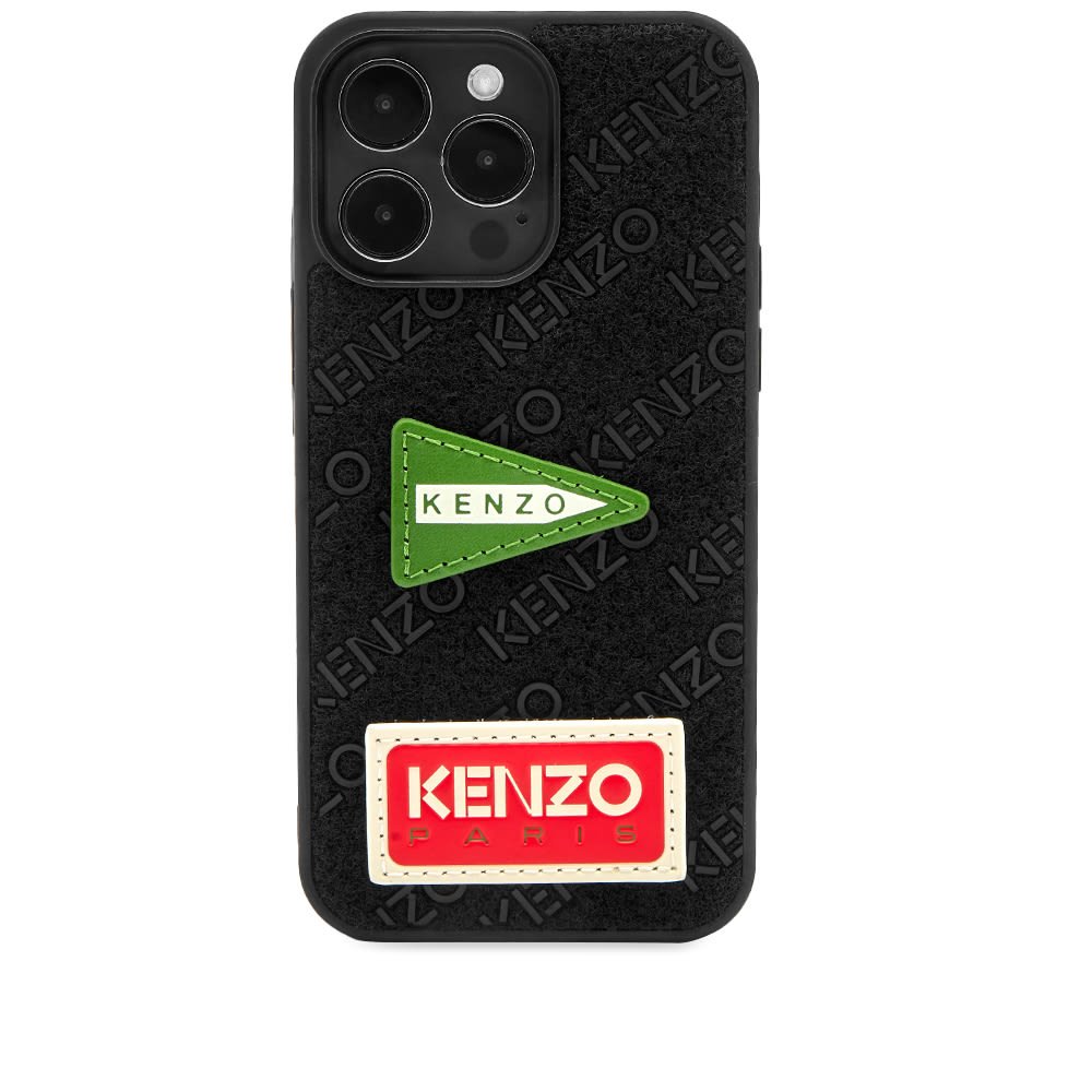 Gadget KENZO Paris Jungle Iphone 14 Pro Max Case Black 