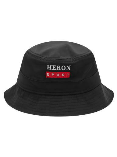 Hat HERON PRESTON HPNY Logo Nylon Bucket Hat HWLA004C99FAB0021001