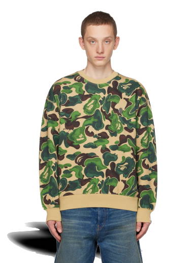 Sweater BAPE Color Camo Crystal Stone Relaxed Fit Crewneck 1I80