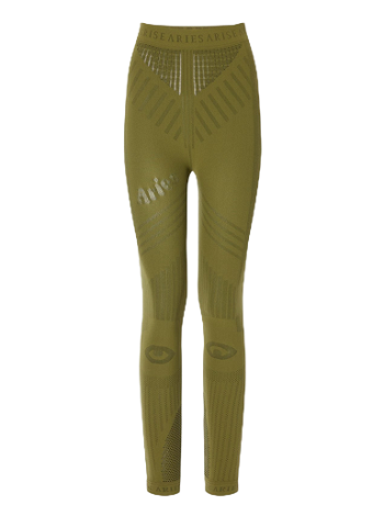 Aries Base Layer leggings in Green