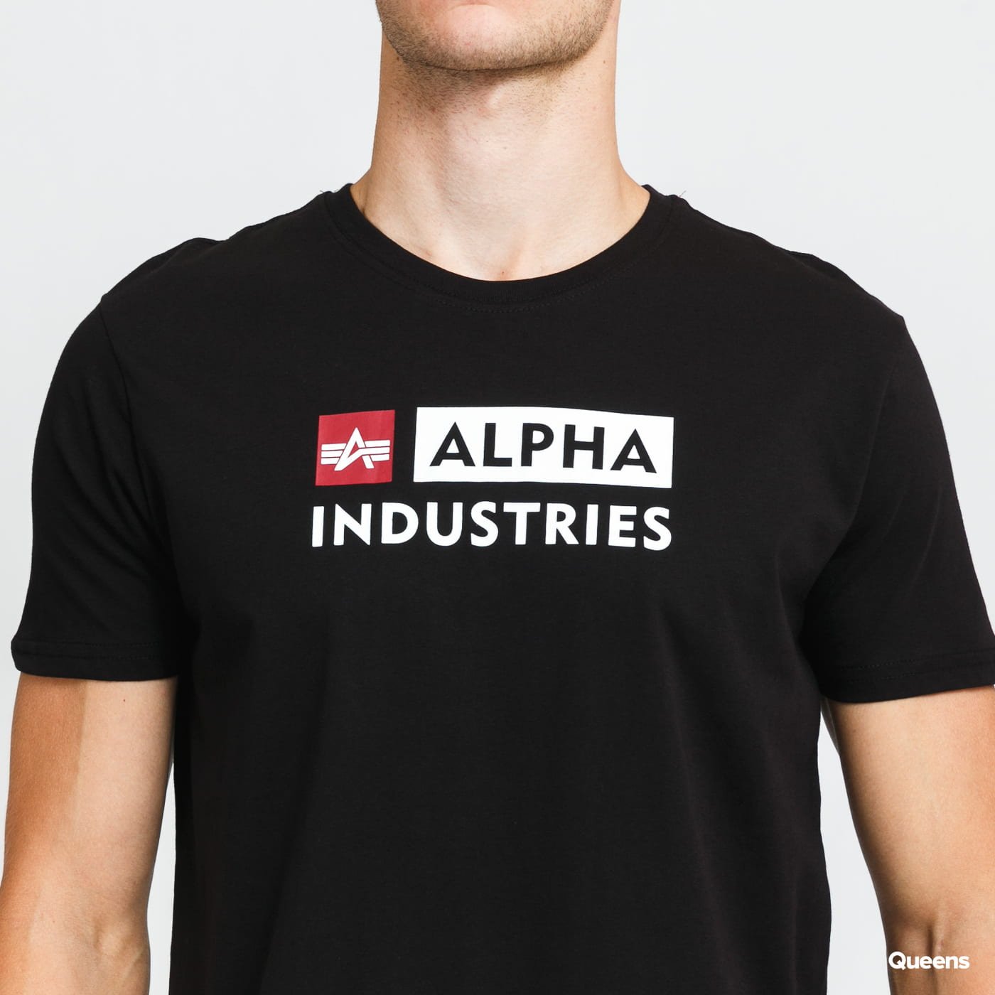 Logo Block Alpha 118507 Industries Alpha T-shirt 03 | FLEXDOG Tee