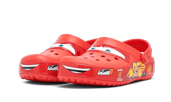 Lightning McQueen Crocs w/ Backpack