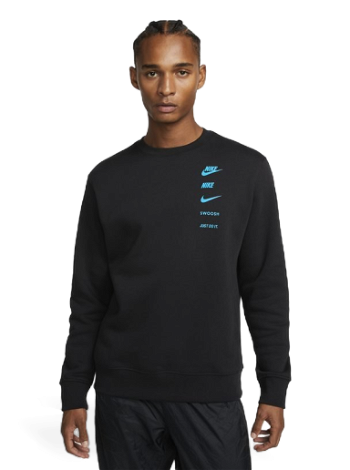 Nike Sportswear Standard Issue Crew-Neck Sweatshirt FJ0551-010