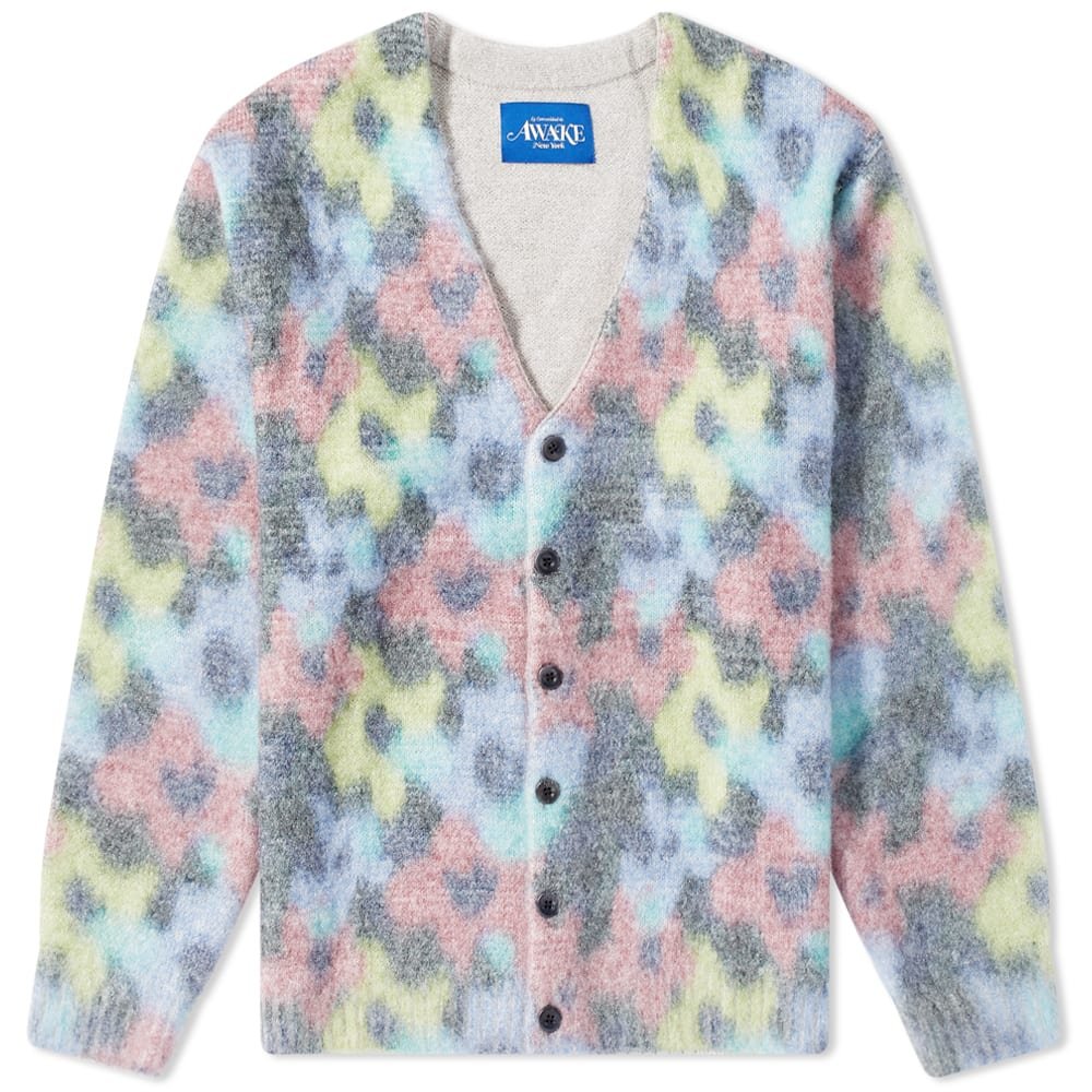 Sweater Awake NY Mohair Floral Cardigan AWK-SP22-SW001-BK | FLEXDOG