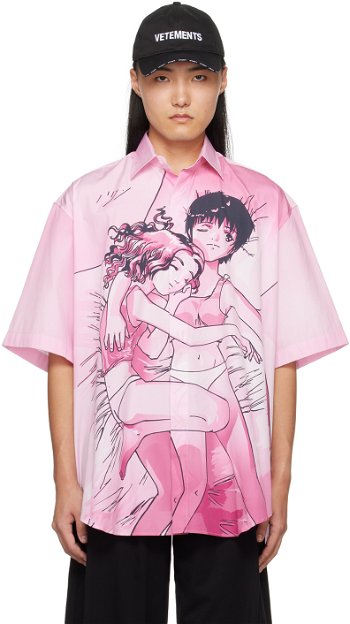 VETEMENTS Anime Shirt UE64SH900P