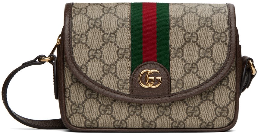 Aphrodite small shoulder bag in white leather | GUCCI® US