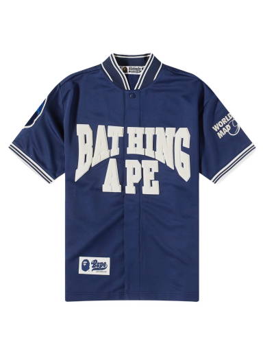 Shirt BAPE Large Ape Head Oxford BD Shirt 1I80-131-008 | FLEXDOG