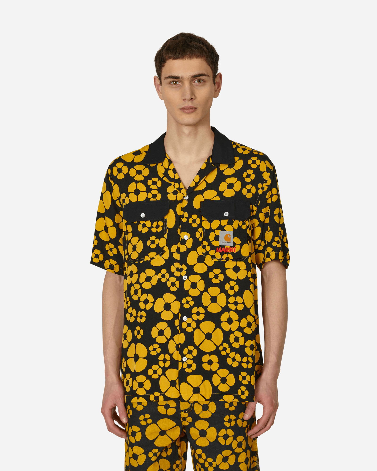 Shirt Marni Carhartt WIP x Floral Shirt CUMU031296UTX002 MFY70