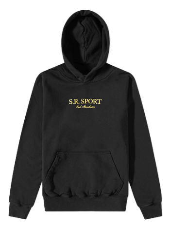 Sporty & Rich END. x Manchester Crest Hoodie SR-MNCHSTRHDY-BKY