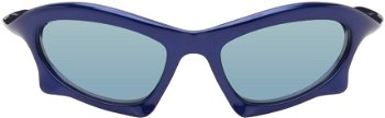 Balenciaga Bat Rectangle Sunglasses BB0229S-006