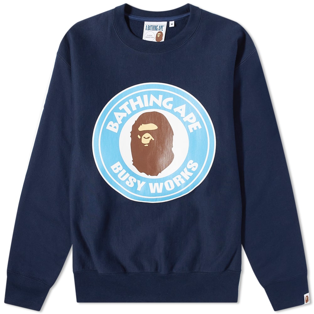 Classic Busy Works Relaxed Fit Crewneck