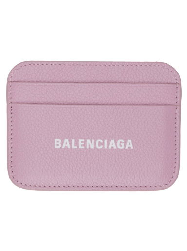 Balenciaga Cash Large Long Coin And Card Holder Denim Printed