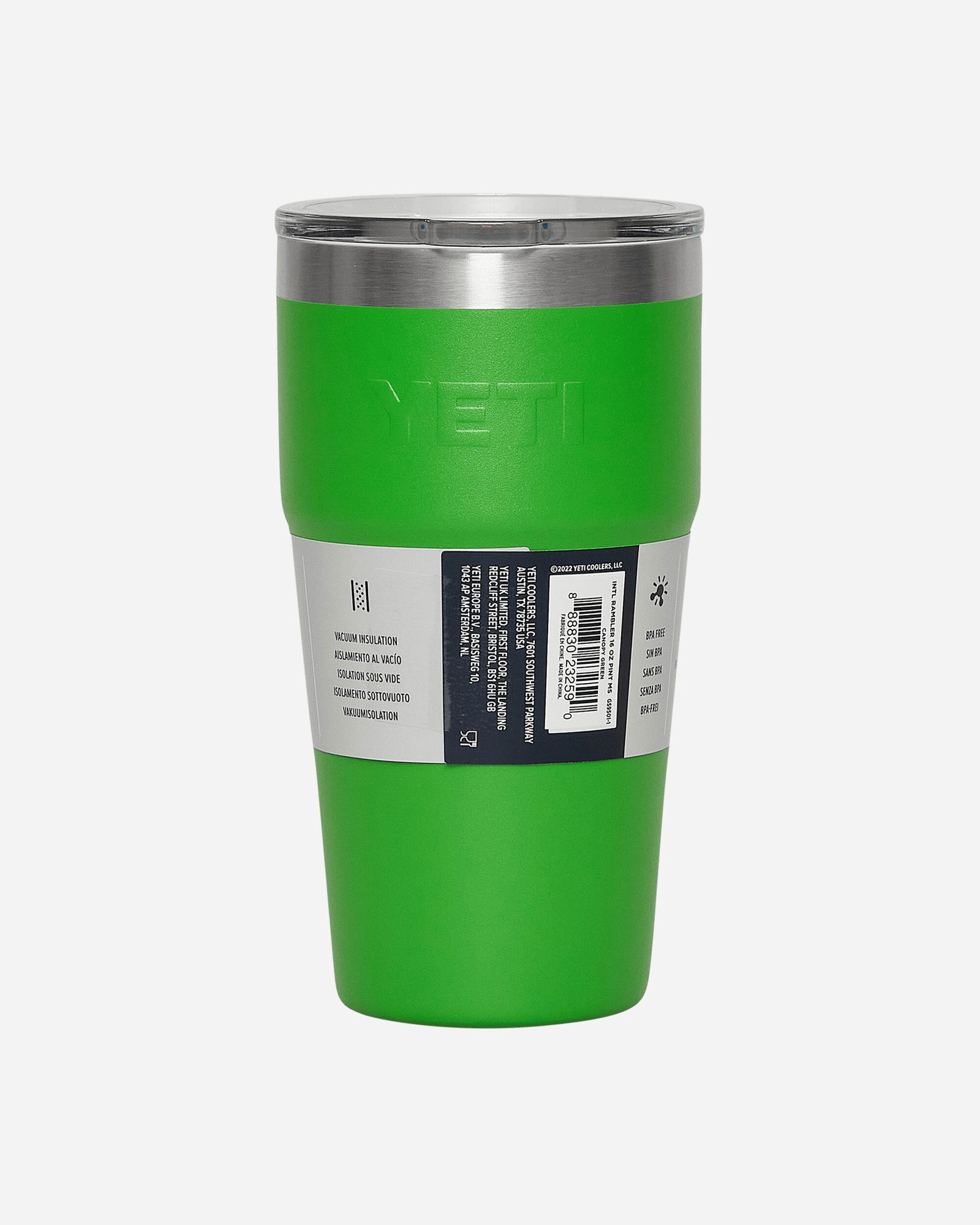 Yeti Rambler 20 oz Tumbler MS Canopy Green