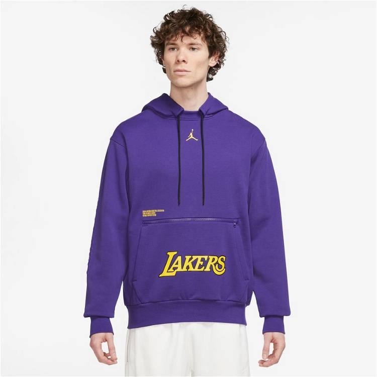 Men's Jordan Brand Purple Los Angeles Lakers Courtside Statement
