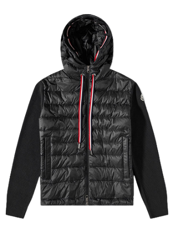 Moncler Hooded Down Knit Jacket 9B000-05-M1367-999