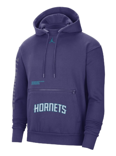 Charlotte Hornets Courtside Statement Edition Jordan NBA Fleece Pullover Hoodie