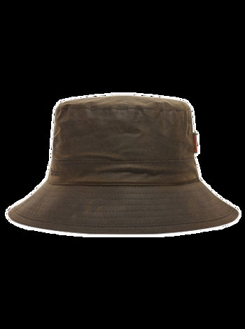 Barbour Mens Wax Sports Bucket Hat Black Waterproof Size S, M, L, XL