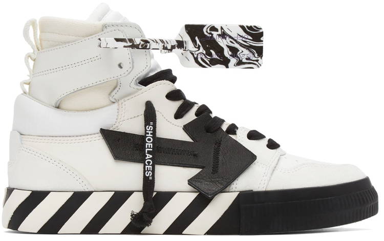 Off white vulcanized outlet high top black