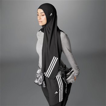 adidas Performance Own the Run 3-Stripes Hijab IK5001