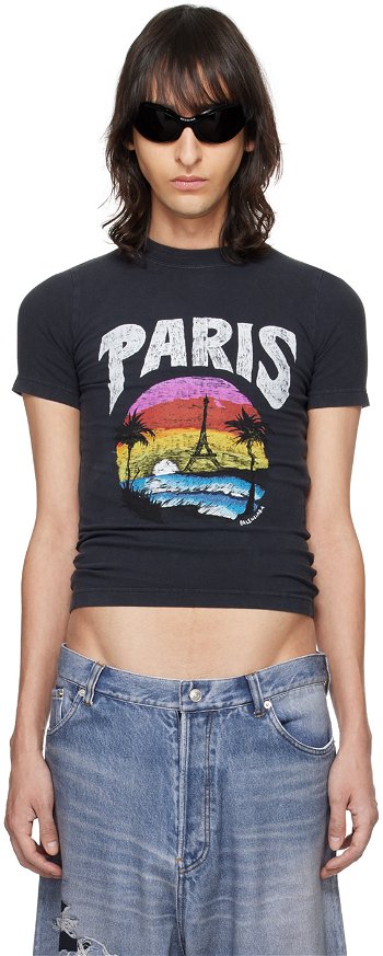 Balenciaga 'Paris' Tropical T-Shirt 767878-TPVM2-1569