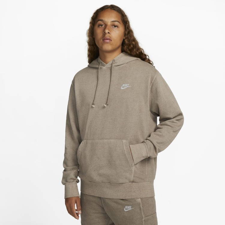 Nike Women's Sportswear Club Fleece Pullover Hoodie In Brown