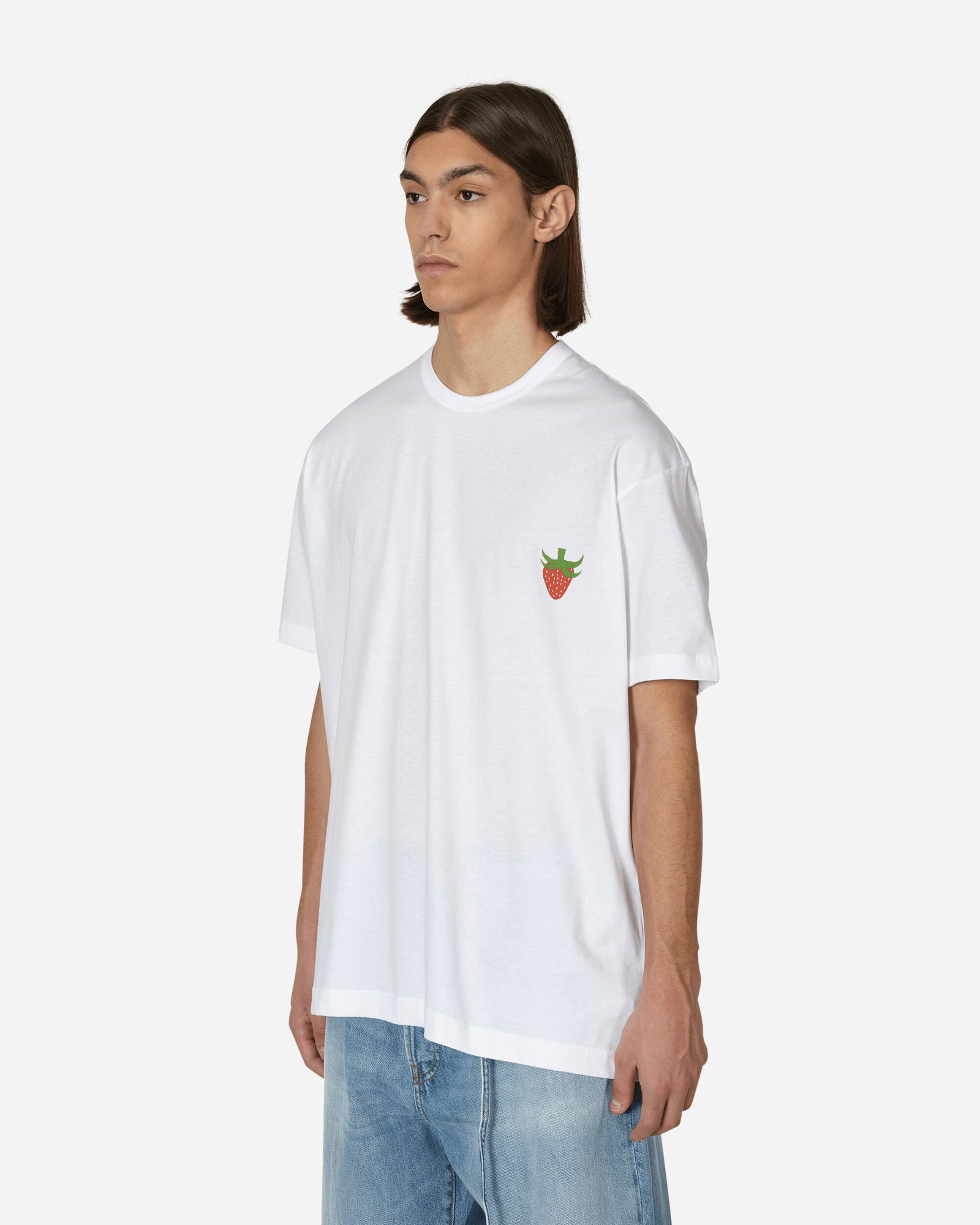 T-shirt Comme des Garçons Brett Westfall Strawberry Oversized T ...