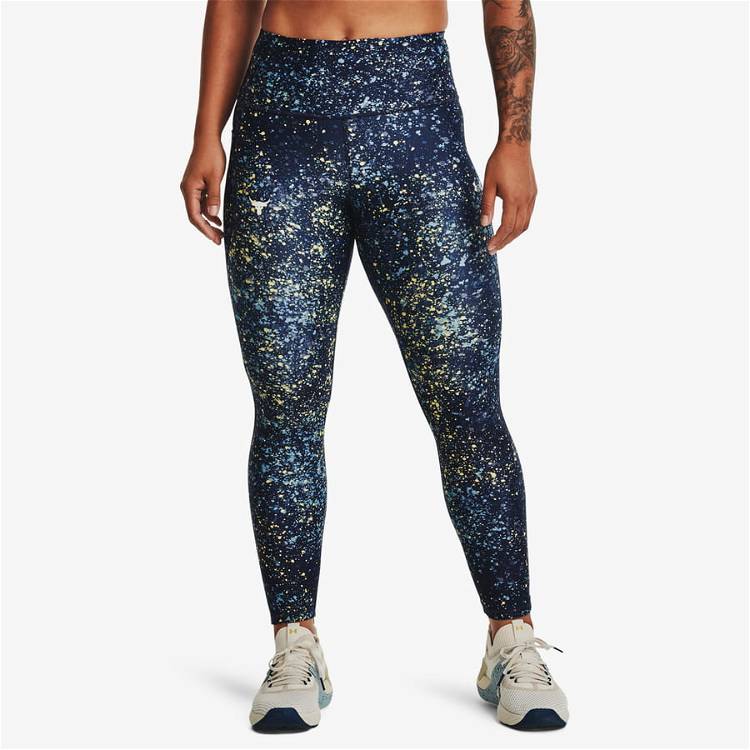 Under Armour HeatGear Colorblocked Ankle Leggings ($55) ❤ liked on Polyvore  featuring pants, leggings, under armou…