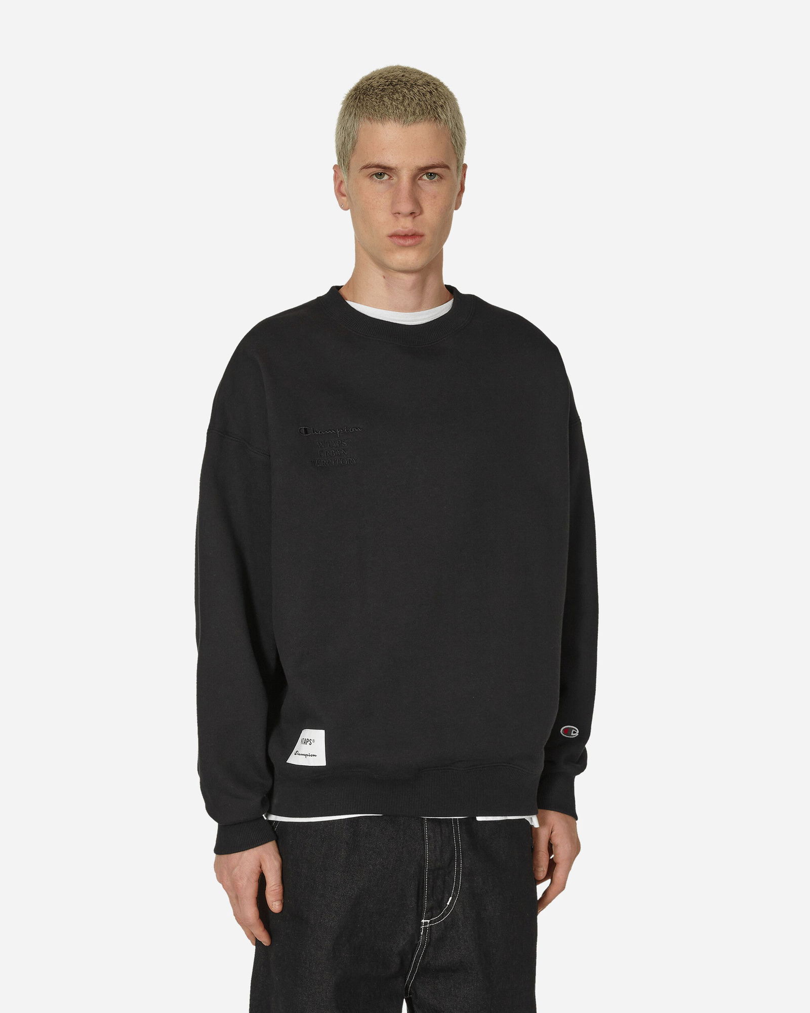 Men's x WTAPS Crew Sweat Black