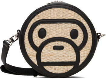 BAPE Backpack Book Bag BABY MILO A BATHING APE brown Shoulder Side Bag  SUPREME