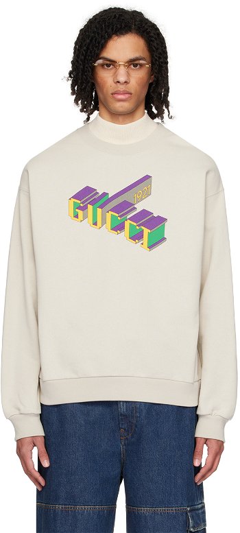 Gucci Printed Sweatshirt 768530 XJF3H