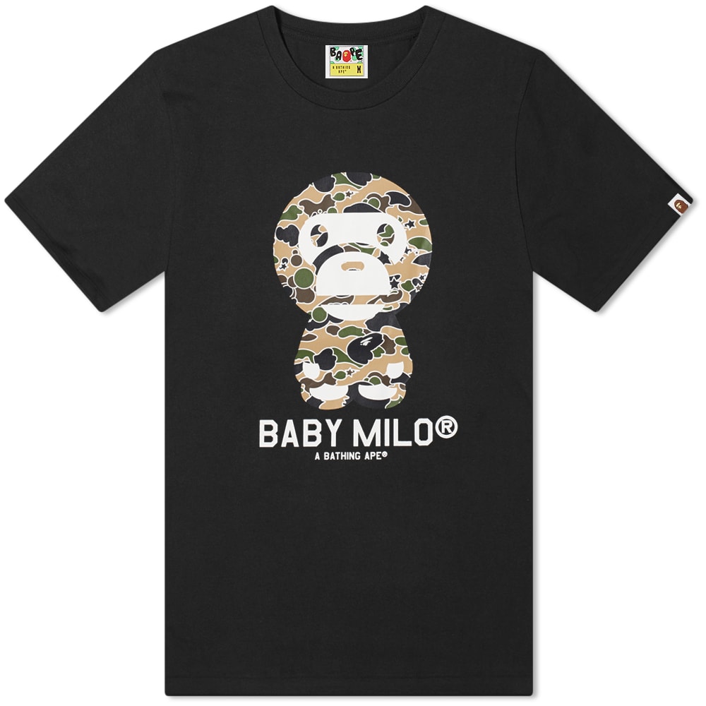 T-shirt BAPE STA Camo Babyilo Tee 002TEH801008M-BKYE | FLEXDOG