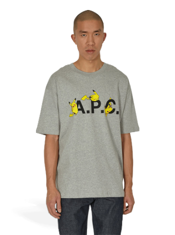 A.P.C. Pokémon Pikachu x T-Shirt COEZB-H26315 PLB