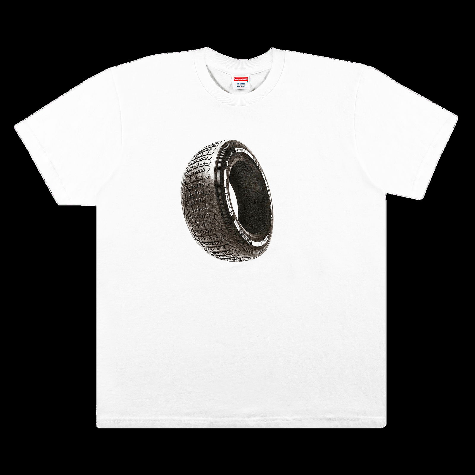 T-shirt Supreme Tire Tee FW20T33 WHITE | FLEXDOG