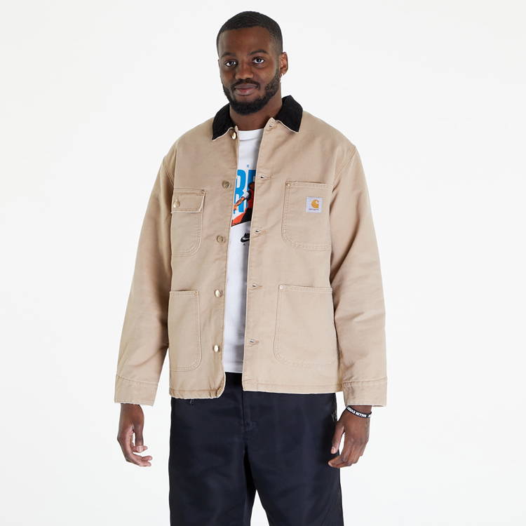 Jacket Carhartt WIP OG Chore Coat Beige I027357.0IA3K | FLEXDOG