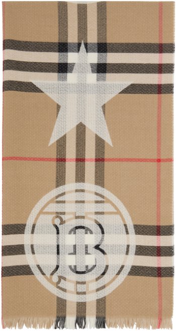 Burberry Montage Scarf Brown 8071723