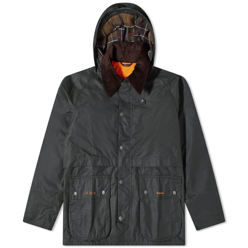 Jacket Barbour x Brompton Bromdale Wax Jacket MWX2048SG51 | FLEXDOG