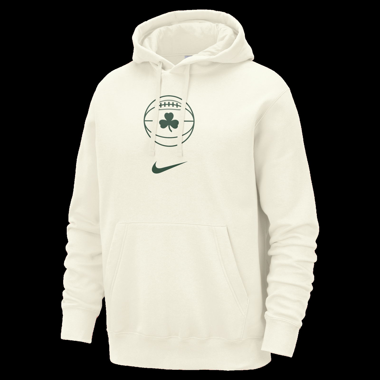 Team Fans, Shirts, New Boston Celtics City Wordmark Shamrock Fleece  Pullover Hoodie White