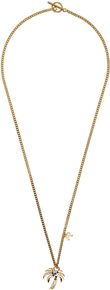 Palm Angels Palm Necklace "Gold" PMOB103R24MAT0017684
