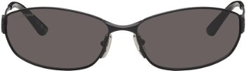 Balenciaga Mercury Oval Sunglasses BB0336S-001