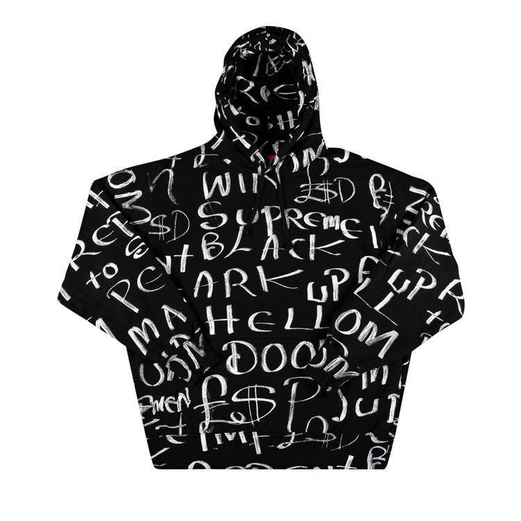 Sweatshirt Supreme Black Ark Hooded Sweatshirt FW20SW50 BLACK ...