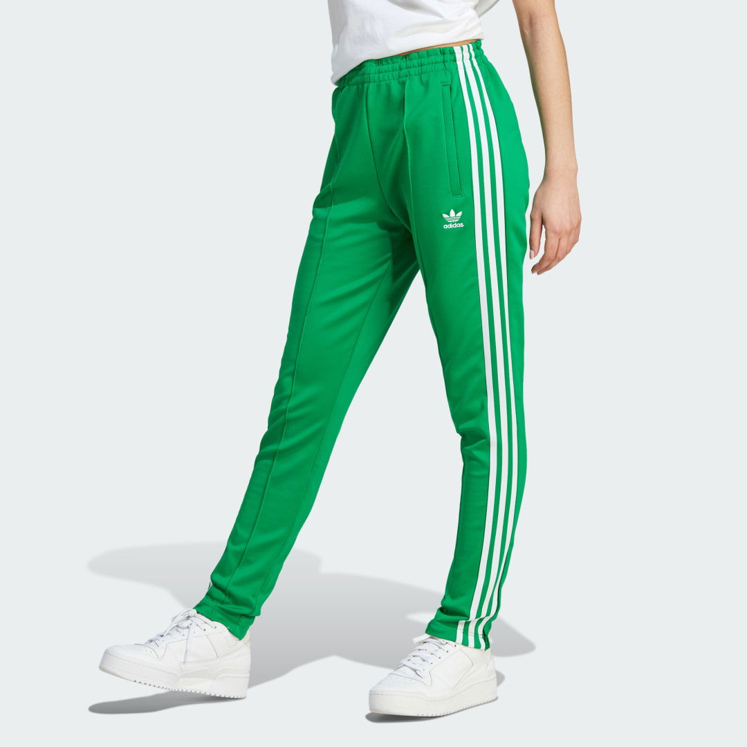 adidas Originals Womens Adilenium Oversized Pants Blue