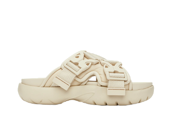 Bottega Veneta Snap Slide Sandals "Off White" 754218 V3C41