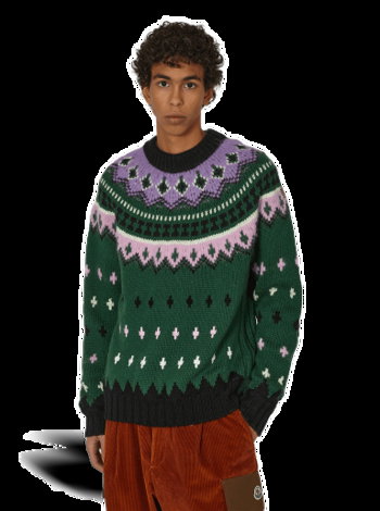 Moncler Jacquard Wool and Alpaca Sweater 9C00001M2865 876