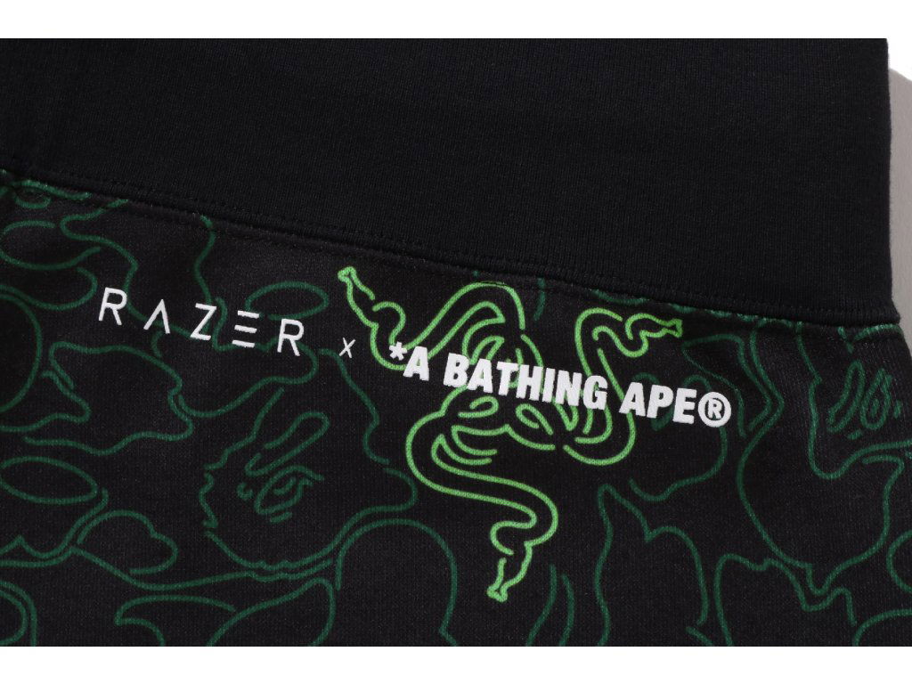 Shorts BAPE x Razer Neon Camo Basketball Sweat Shorts