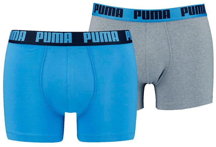 Puma Womens Ladies Panties Boxers Mini Short 2 Pack Underwear