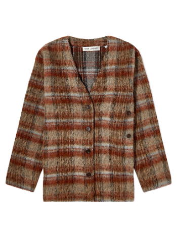 OUR LEGACY Oversized Check Cardigan W4226MLC