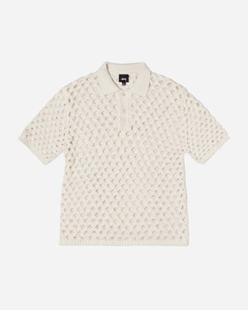 Polo shirt Stüssy Big Mesh Polo Tee 117178-1012 | FLEXDOG