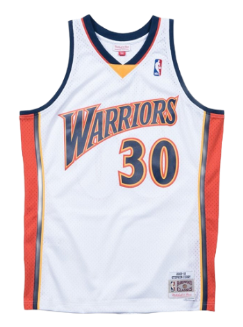 Mitchell & Ness Golden State Warriors Stephen Curry Swingman Jersey SMJYGS18169-GSWWHIT09SCU